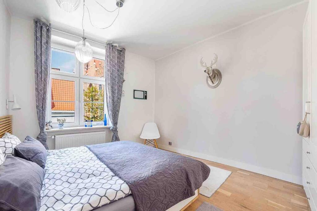 Urokliwy Apartament Gdansk Lägenhet Exteriör bild