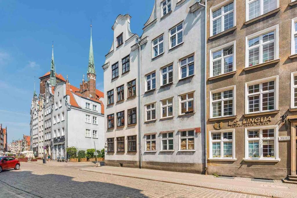 Urokliwy Apartament Gdansk Lägenhet Exteriör bild