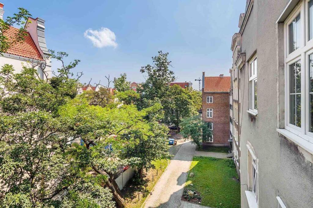Urokliwy Apartament Gdansk Lägenhet Exteriör bild