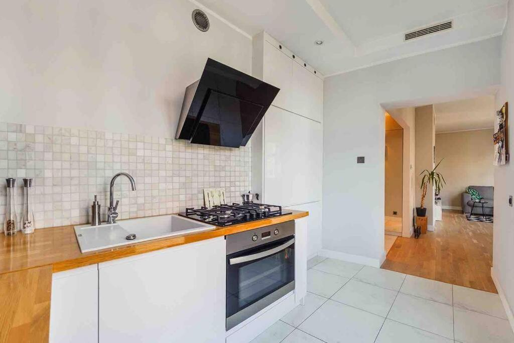 Urokliwy Apartament Gdansk Lägenhet Exteriör bild