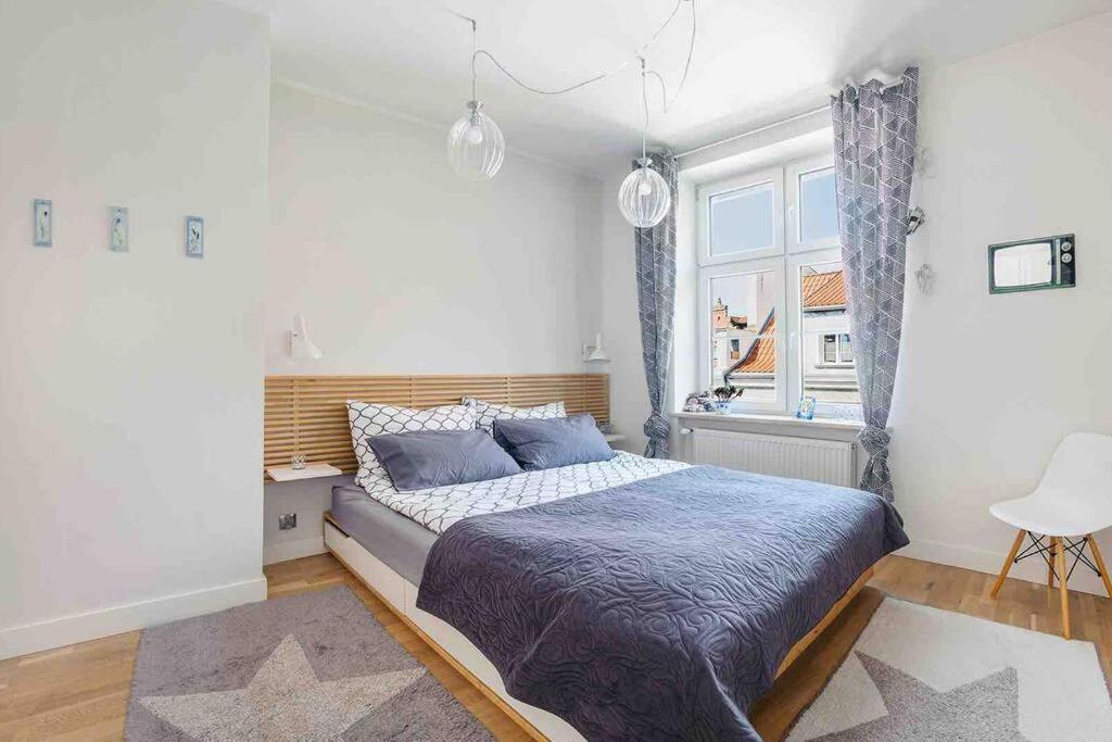 Urokliwy Apartament Gdansk Lägenhet Exteriör bild