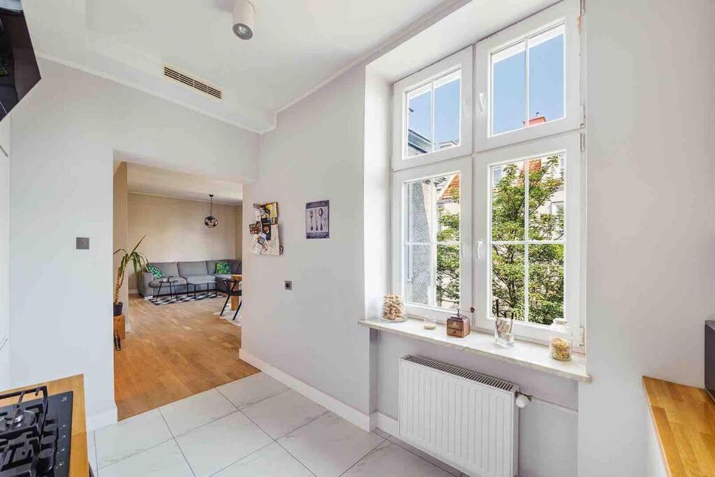 Urokliwy Apartament Gdansk Lägenhet Exteriör bild