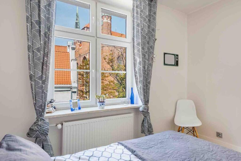 Urokliwy Apartament Gdansk Lägenhet Exteriör bild